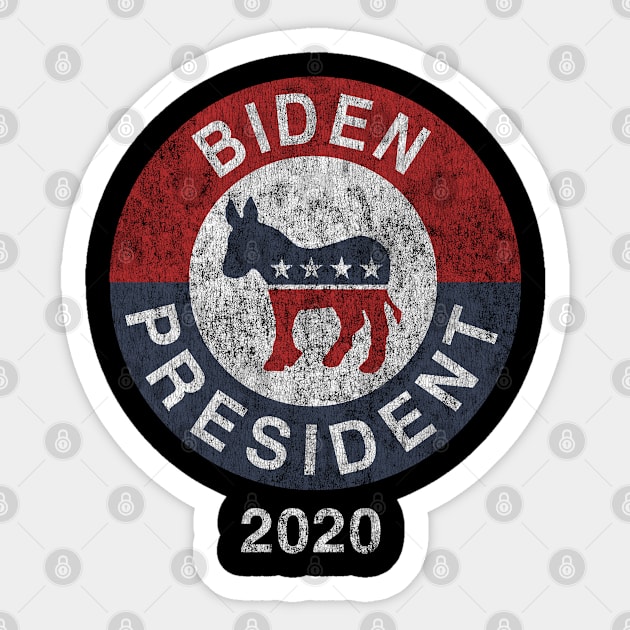 Joe Biden 2020 For President Sticker by Flippin' Sweet Gear